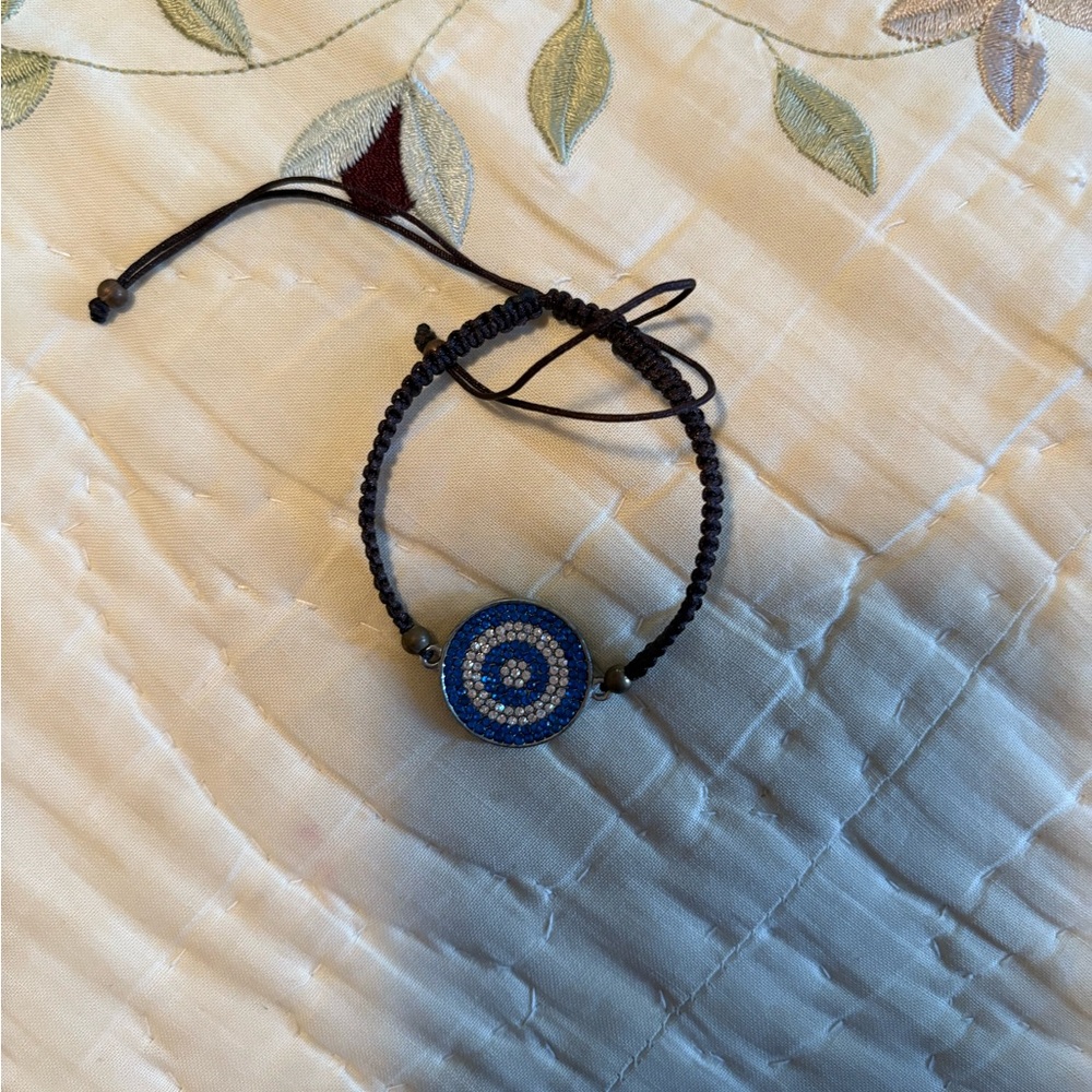 Blue Evil Eye Bracelet From Mykonos